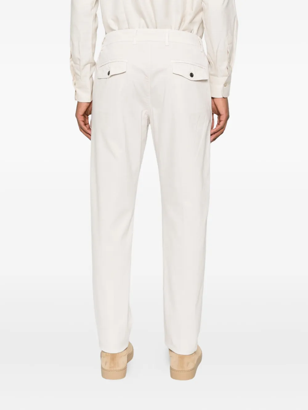 Eleventy pleated trousers Beige