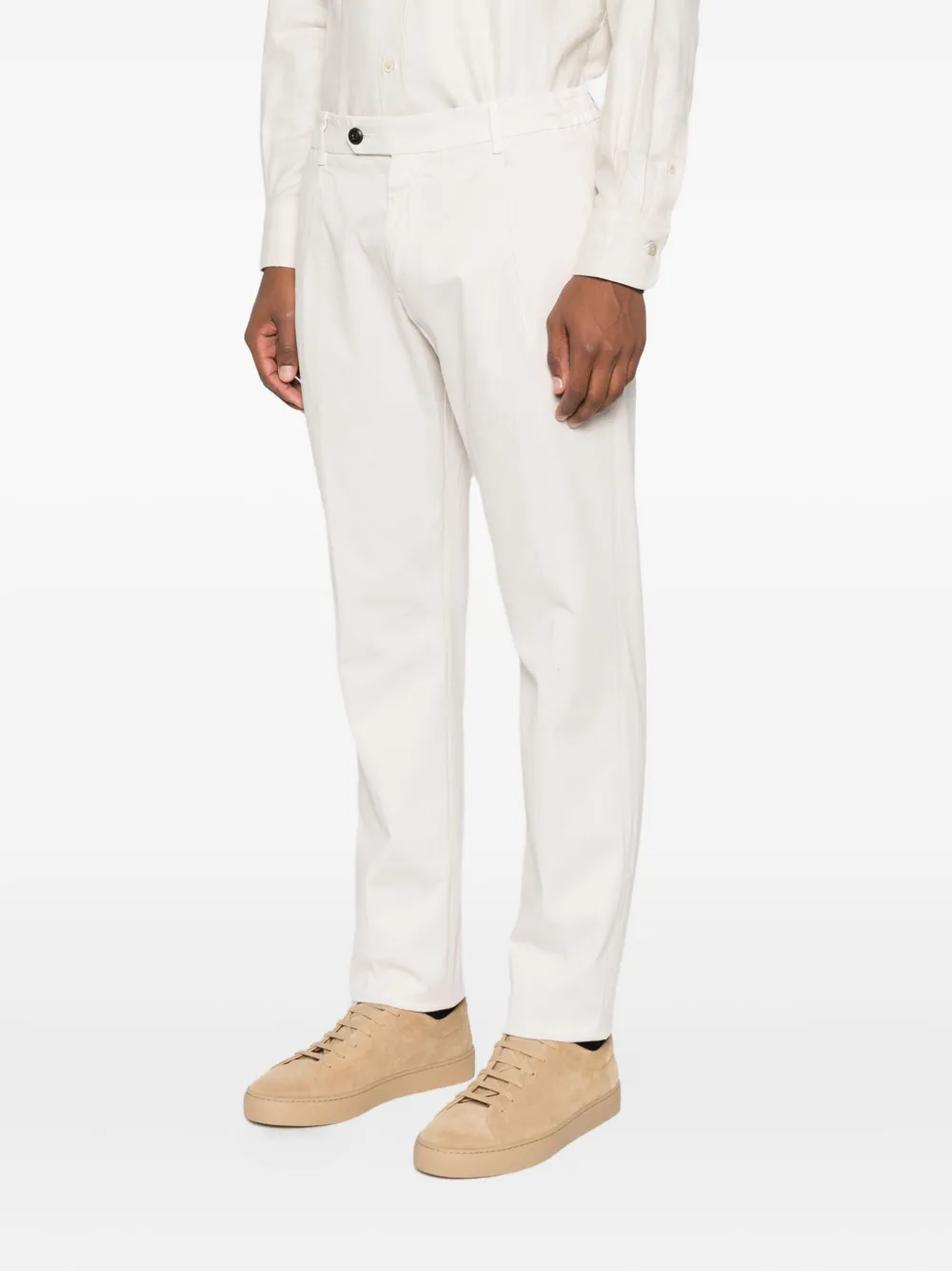 Eleventy pleated trousers Beige
