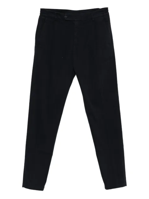 Eleventy elastic-waistband pocket trousers