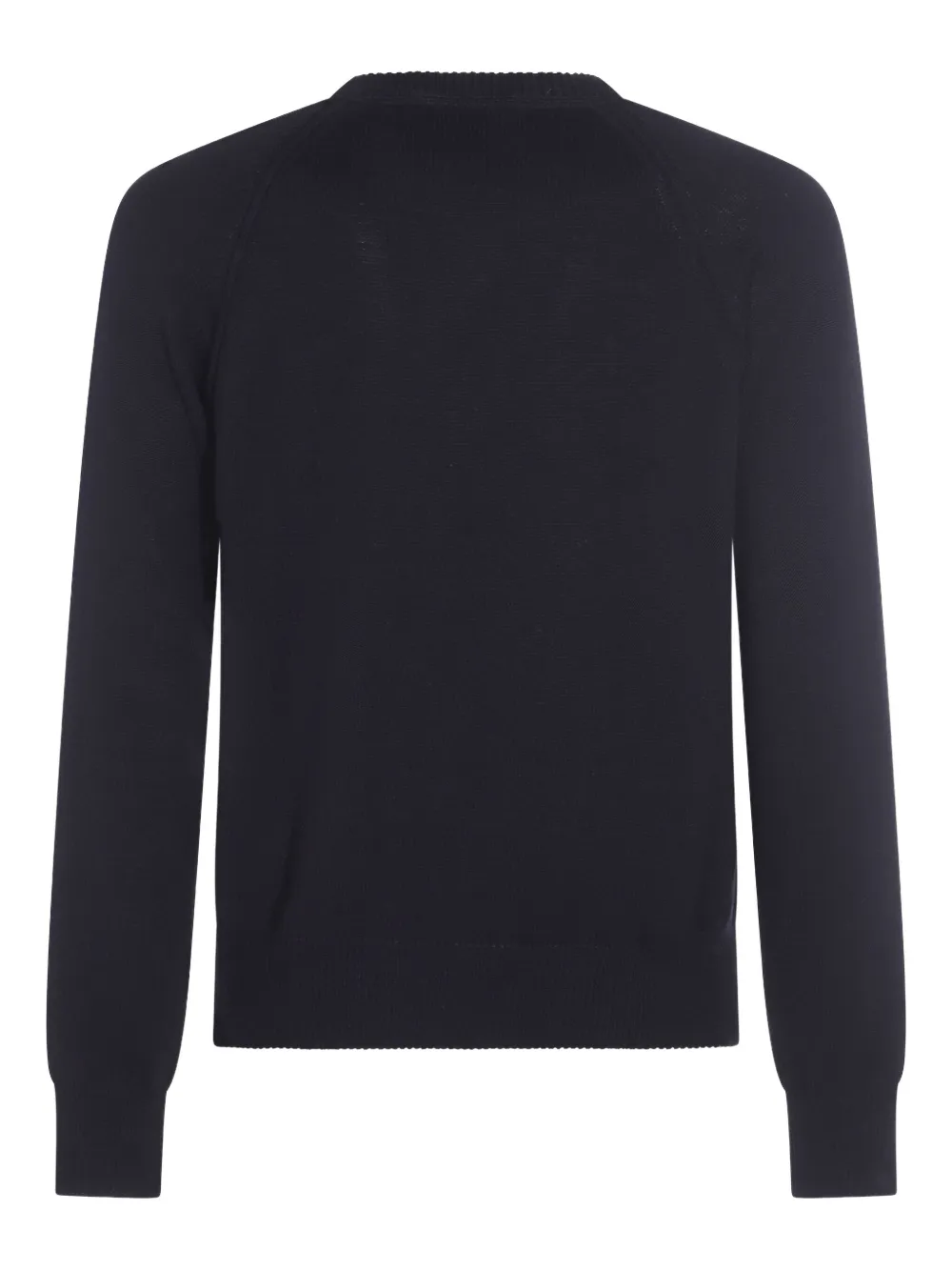 Vivienne Westwood embroidered raglan-sleeve sweater Blauw