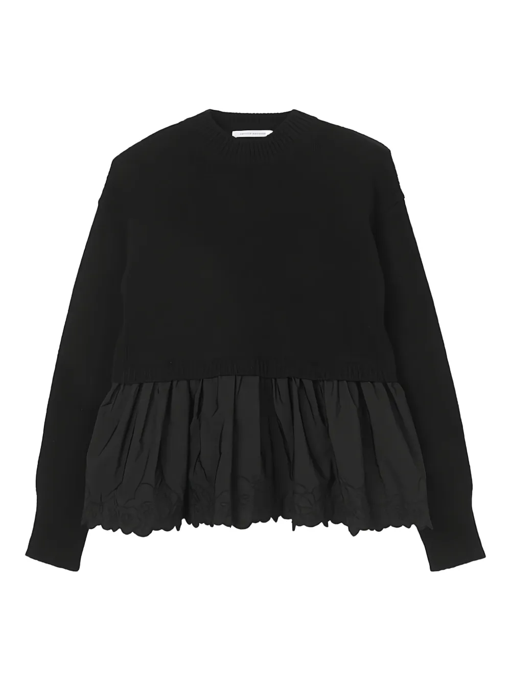 Cecilie Bahnsen Bera cashmere sweater Zwart