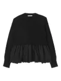 Cecilie Bahnsen Bera cashmere sweater - Black