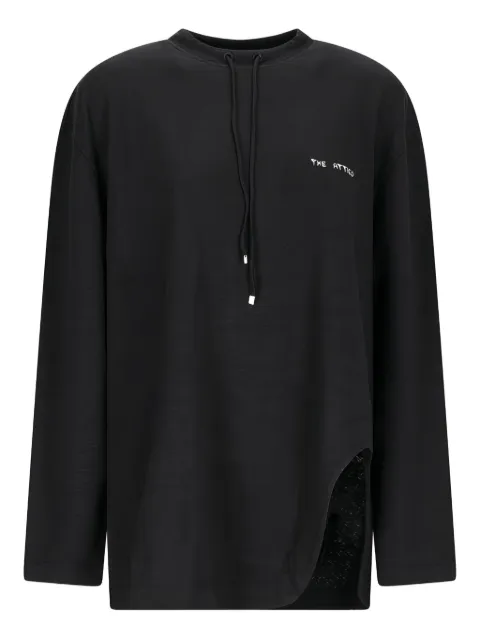 The Attico drawstring sweatshirt