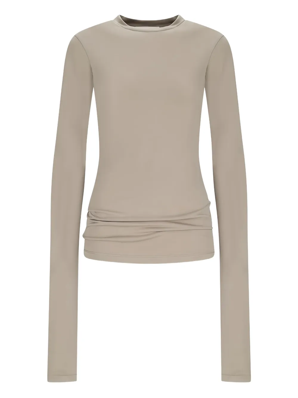 long-sleeve crew-neck T-shirt