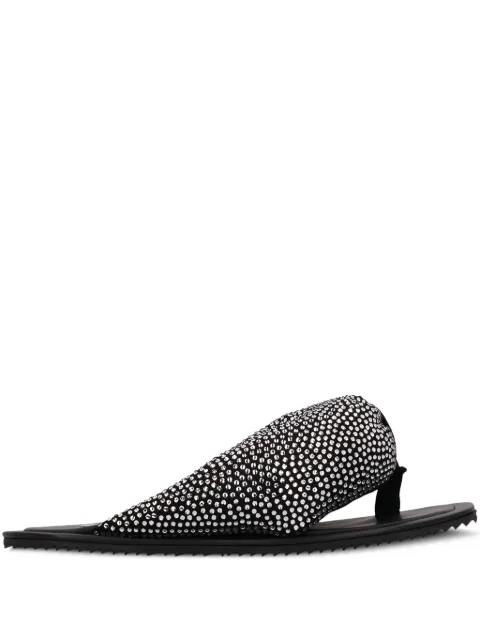 The Attico Indie Max flat sandals