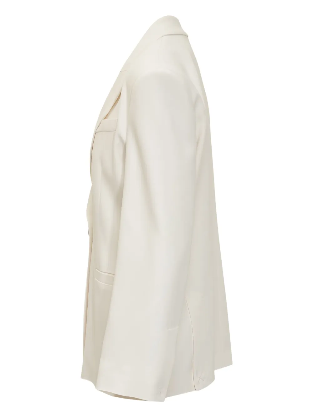 PINKO Blazer met enkele rij knopen Wit