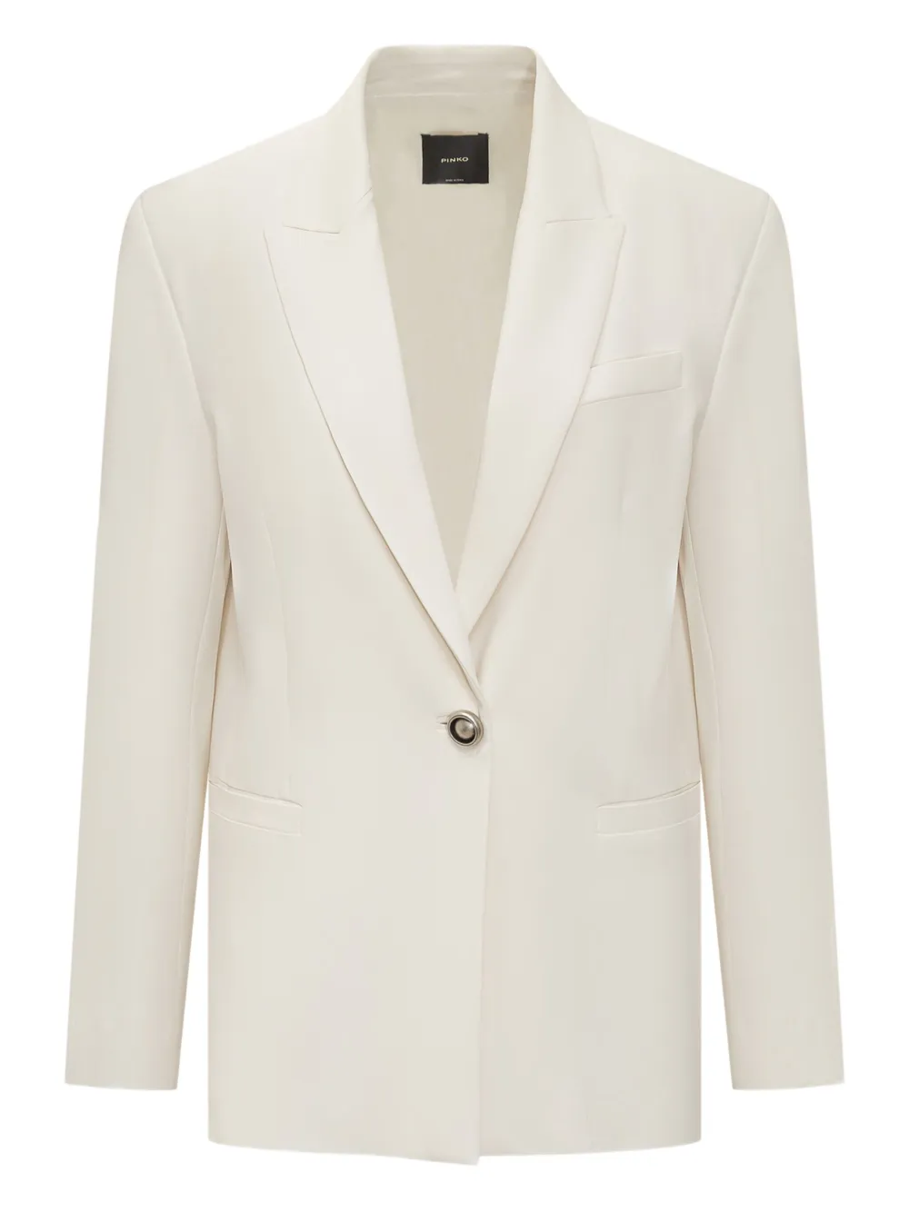 PINKO single-breasted blazer Wit