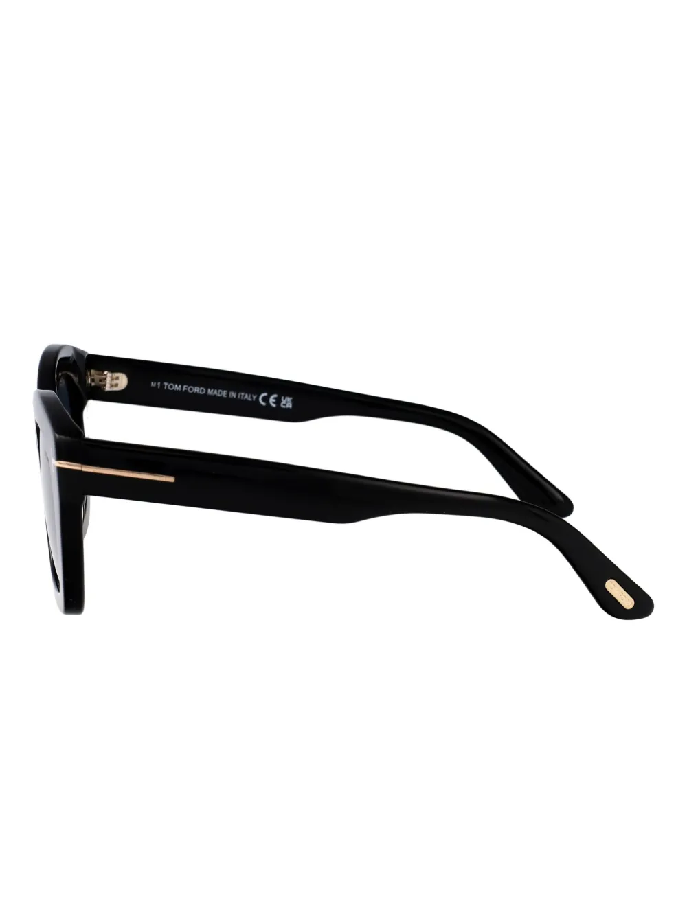 TOM FORD Eyewear Linda-02 zonnebril met cat-eye montuur Zwart