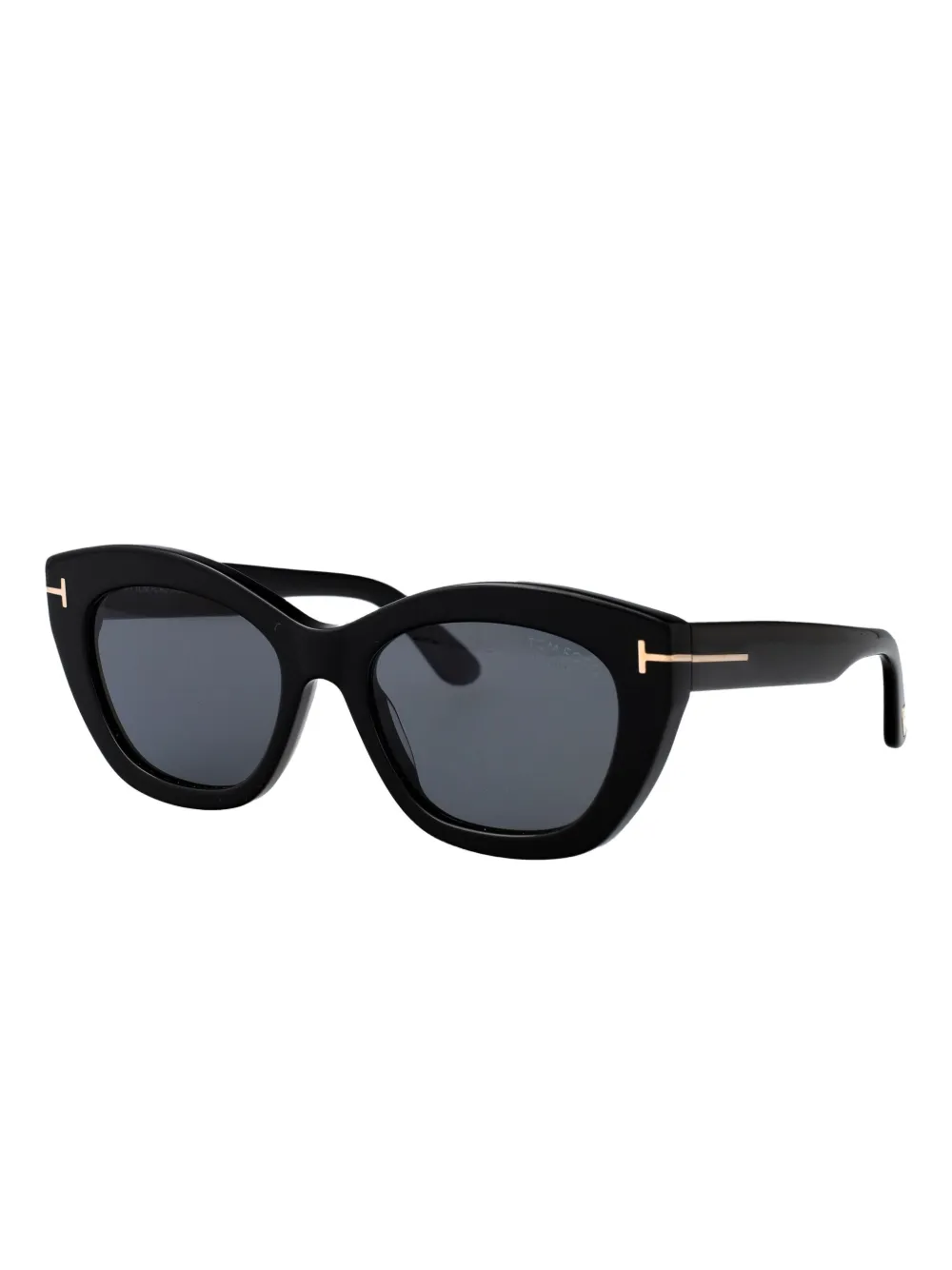 TOM FORD Eyewear Linda-02 zonnebril met cat-eye montuur - Zwart