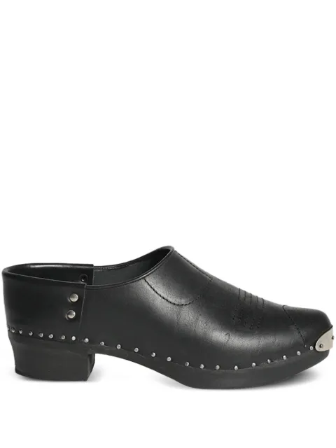 Enfants Riches Déprimés studded leather clogs