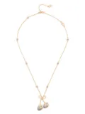 Valentino Garavani Cherryfic crystal-embellished necklace - Gold