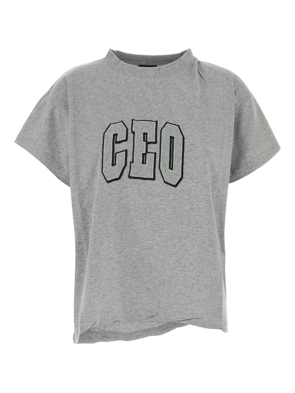Balenciaga cotton T-shirt Grijs