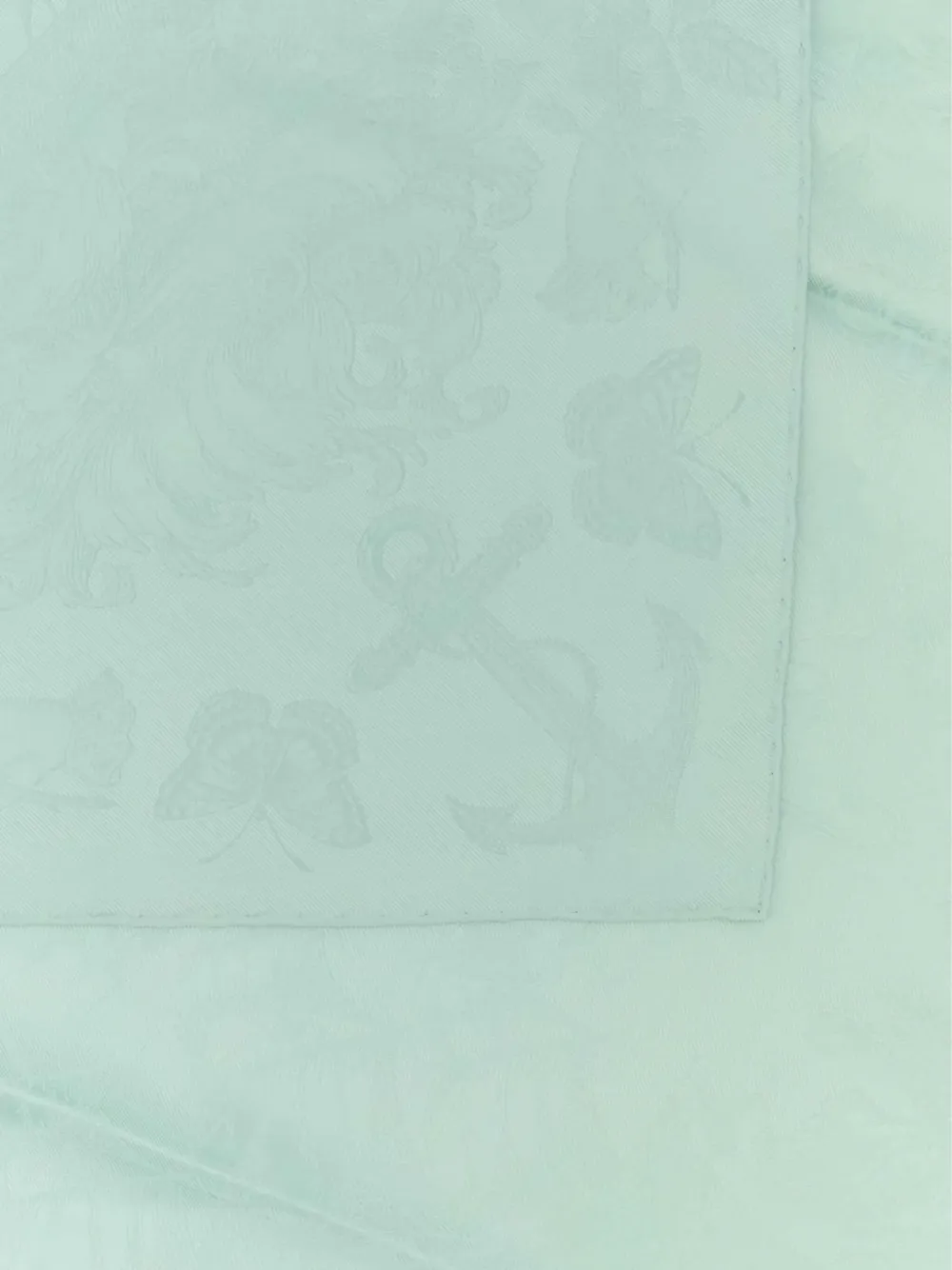 Alexander McQueen Sailor sjaal met jacquard Groen