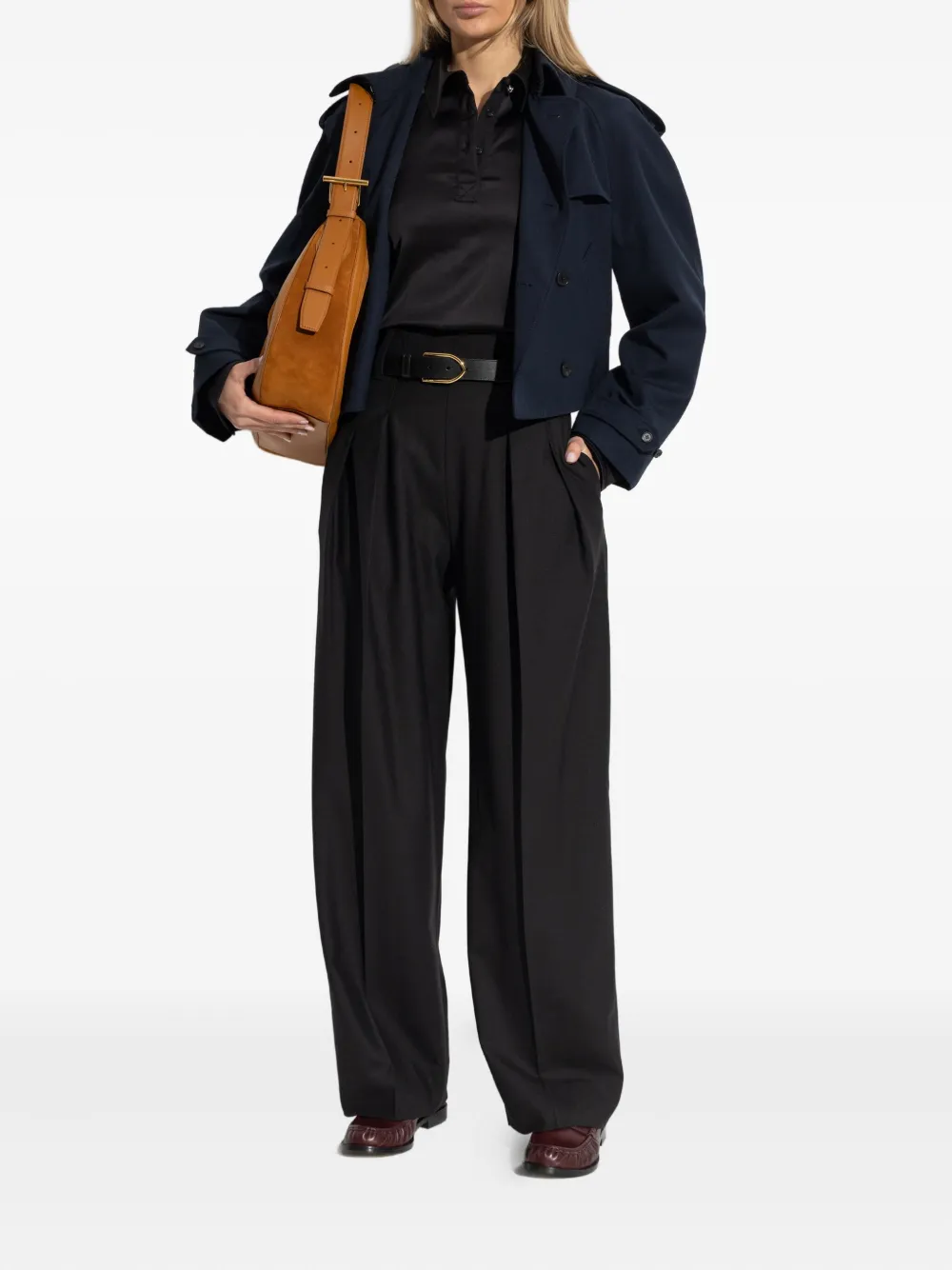 Alexander McQueen Jack met dubbele rij knopen Blauw