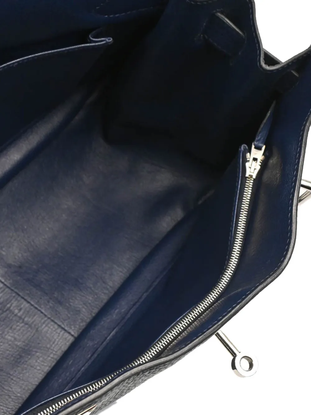 Pre-owned Hermes 2009 Jypsiere 31 Shoulder Bag In Blue