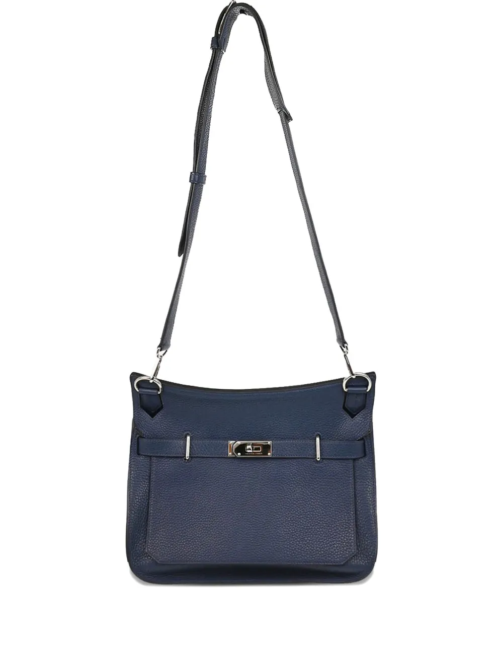 Pre-owned Hermes 2009 Jypsiere 31 Shoulder Bag In Blue