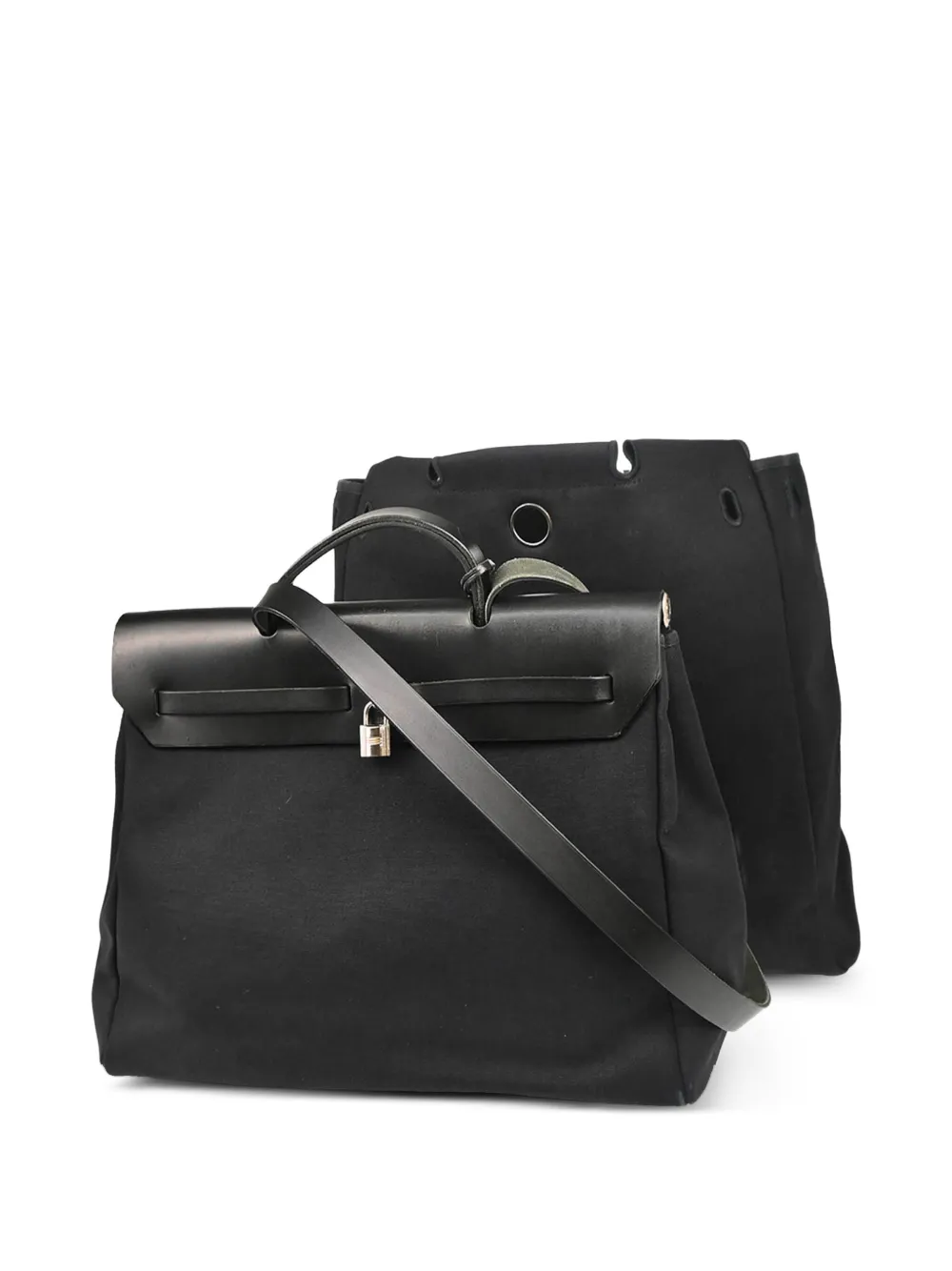 Hermès Pre-Owned 2000 Toile Officier Herbag MM two-way handbag | Women | Image 2