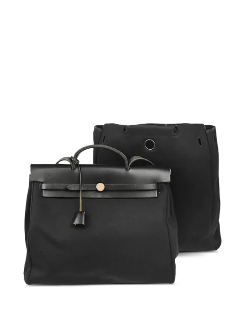 Hermès Pre-Owned 2000 Toile Officier Herbag MM two-way handbag