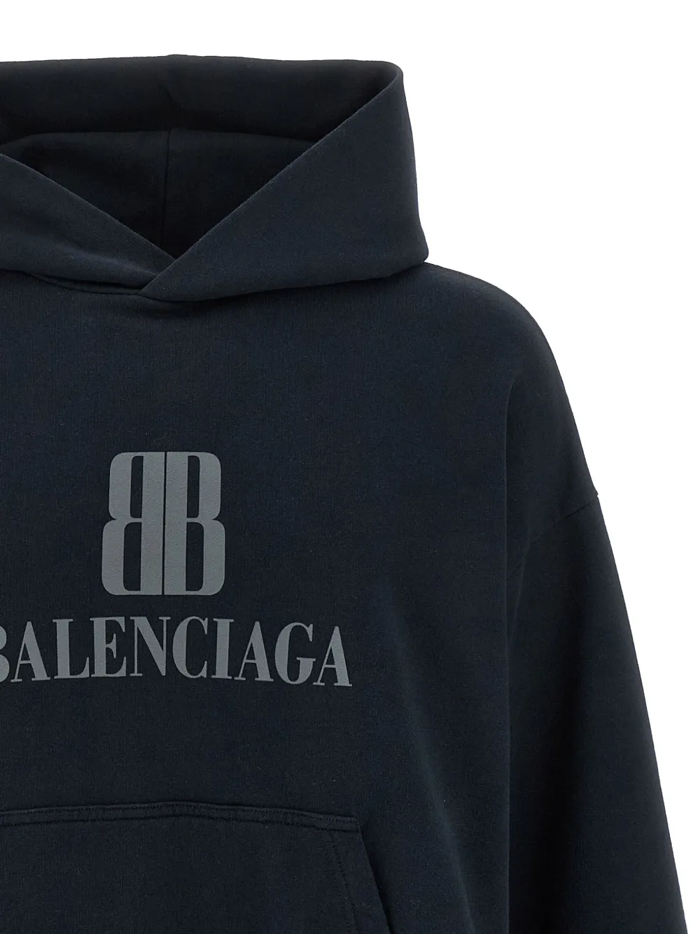 Balenciaga Nano BB hoodie Zwart