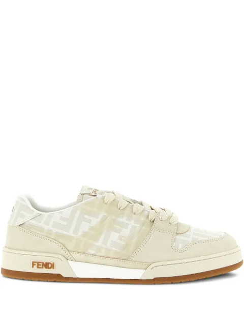 FENDI Fendi Match FF-jacquard low-top sneakers