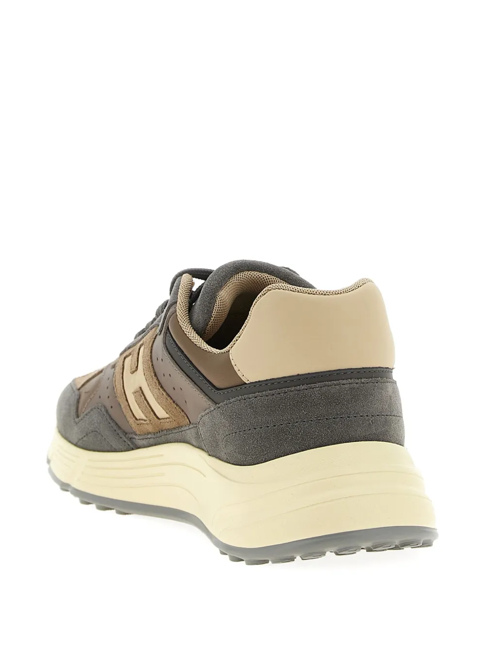 Hogan Hyperlight suede leather sneakers Brown