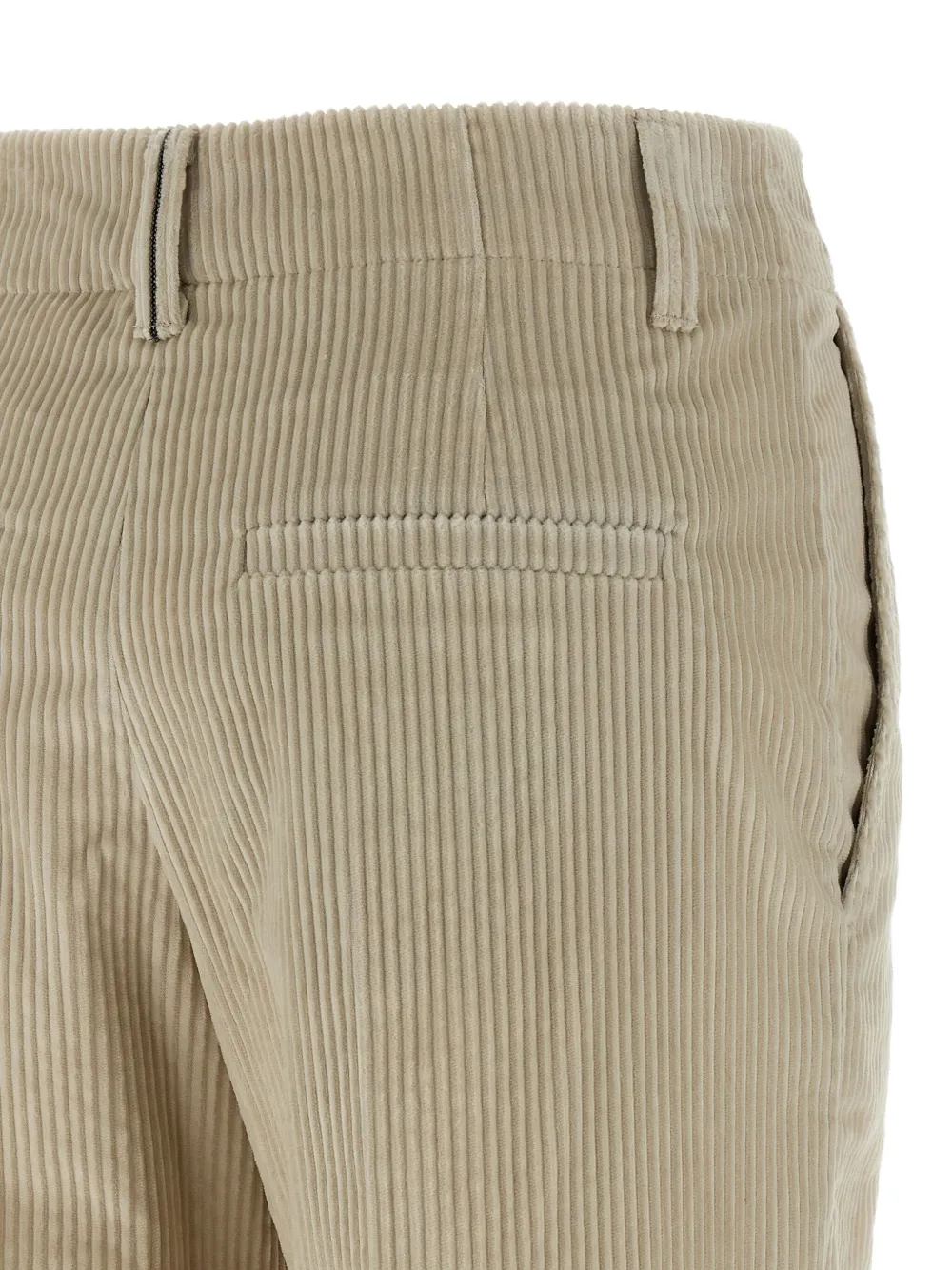 Brunello Cucinelli corduroy trousers Beige