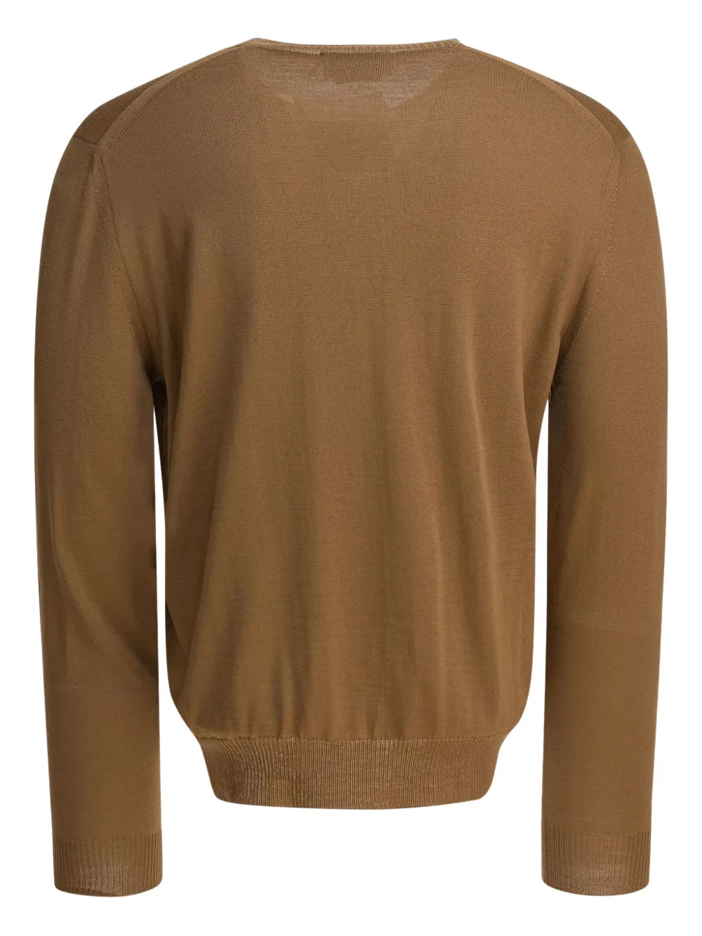 Alexander Mcqueen Skull Pattern Sweater Knitwear Beige In Brown