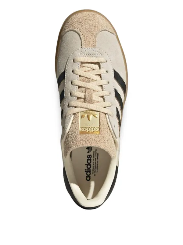 Adidas Gazelle Bold 3-Stripe Platform Sneakers | Neutrals | FARFETCH
