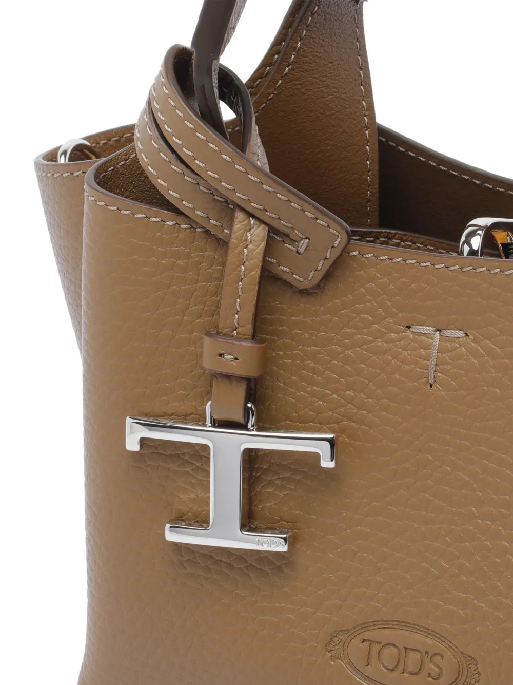 Tod's Leren crossbodytas Bruin