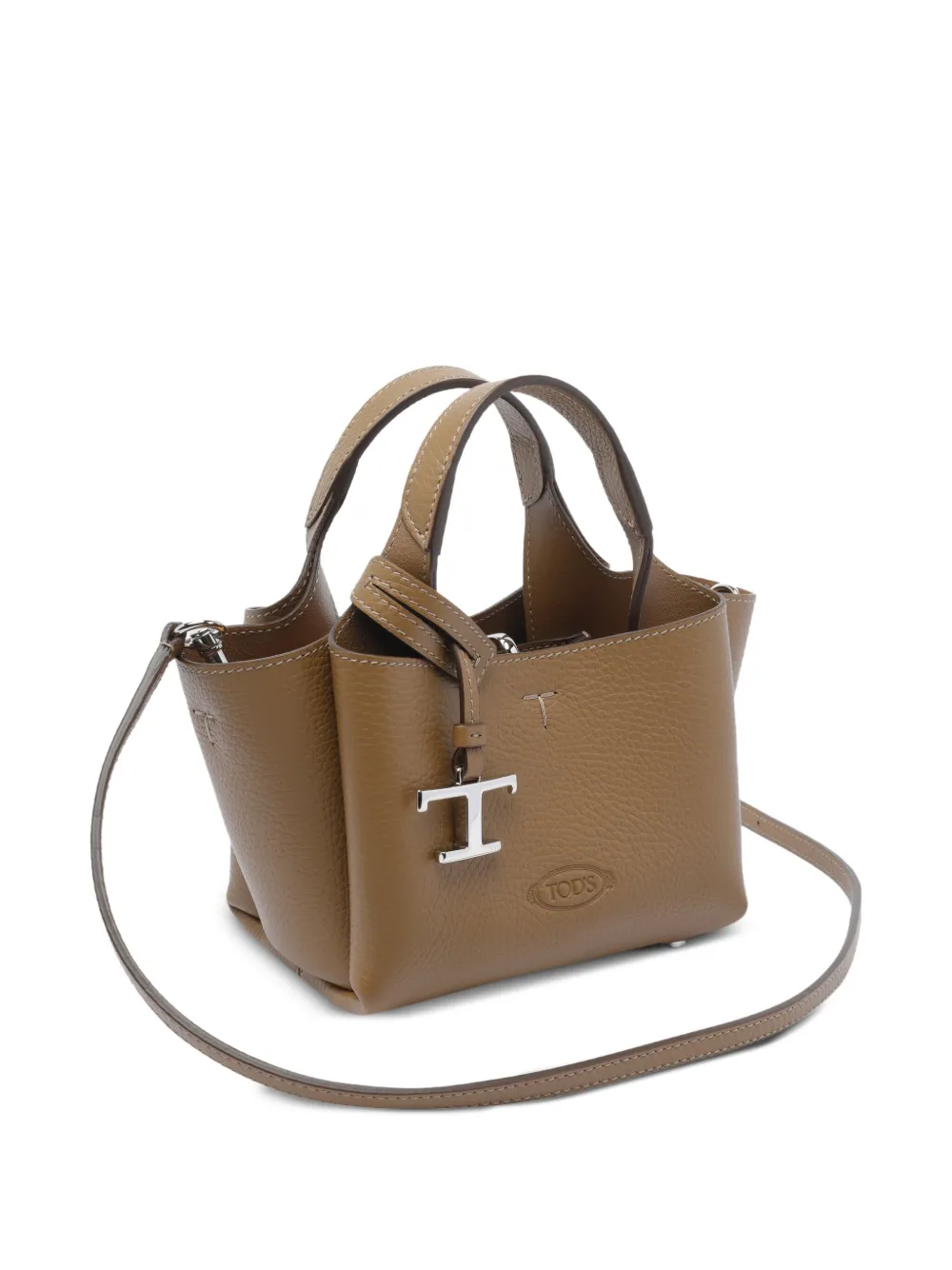 Tod's Leren crossbodytas Bruin
