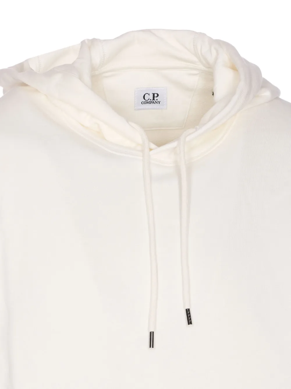 C.P. Company Hoodie met logopatch Wit