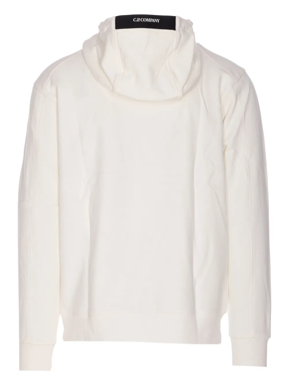C.P. Company Hoodie met logopatch Wit