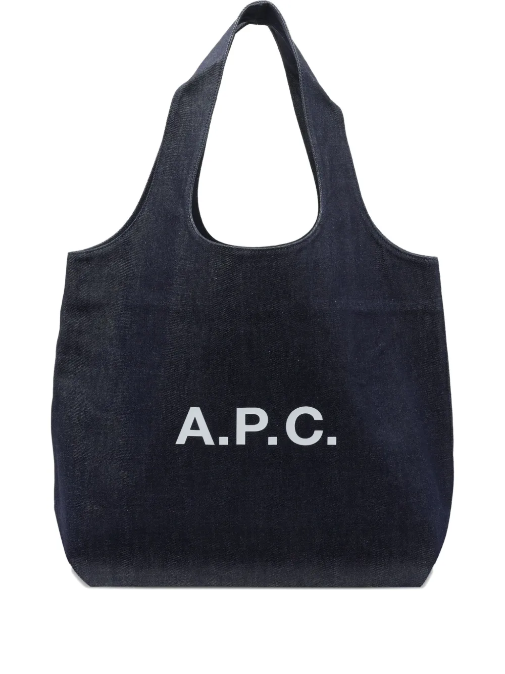 Apc Large Ninon Denim Tote Bag