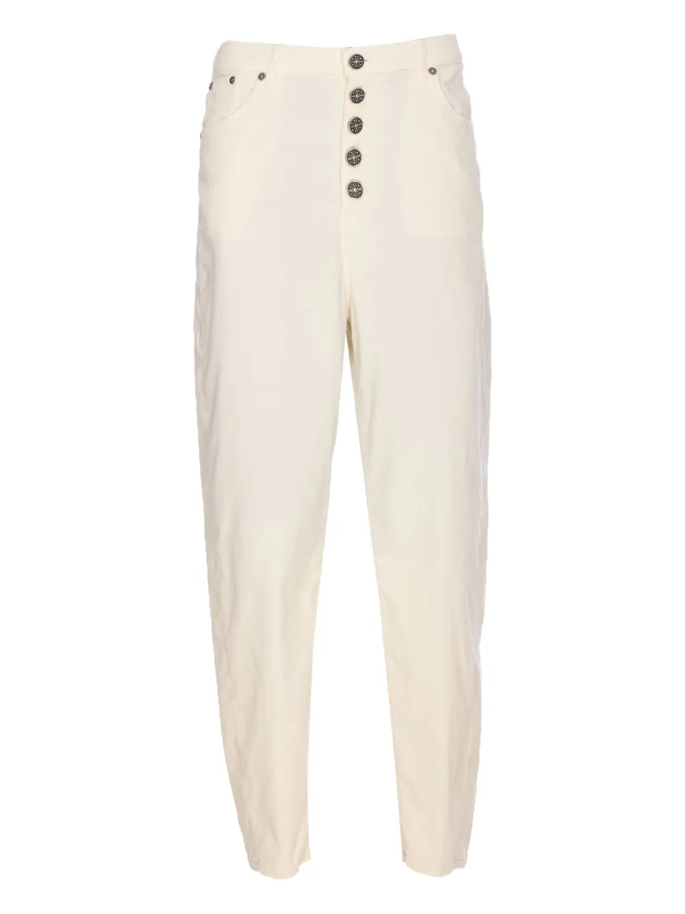 DONDUP jewel-button jeans Beige