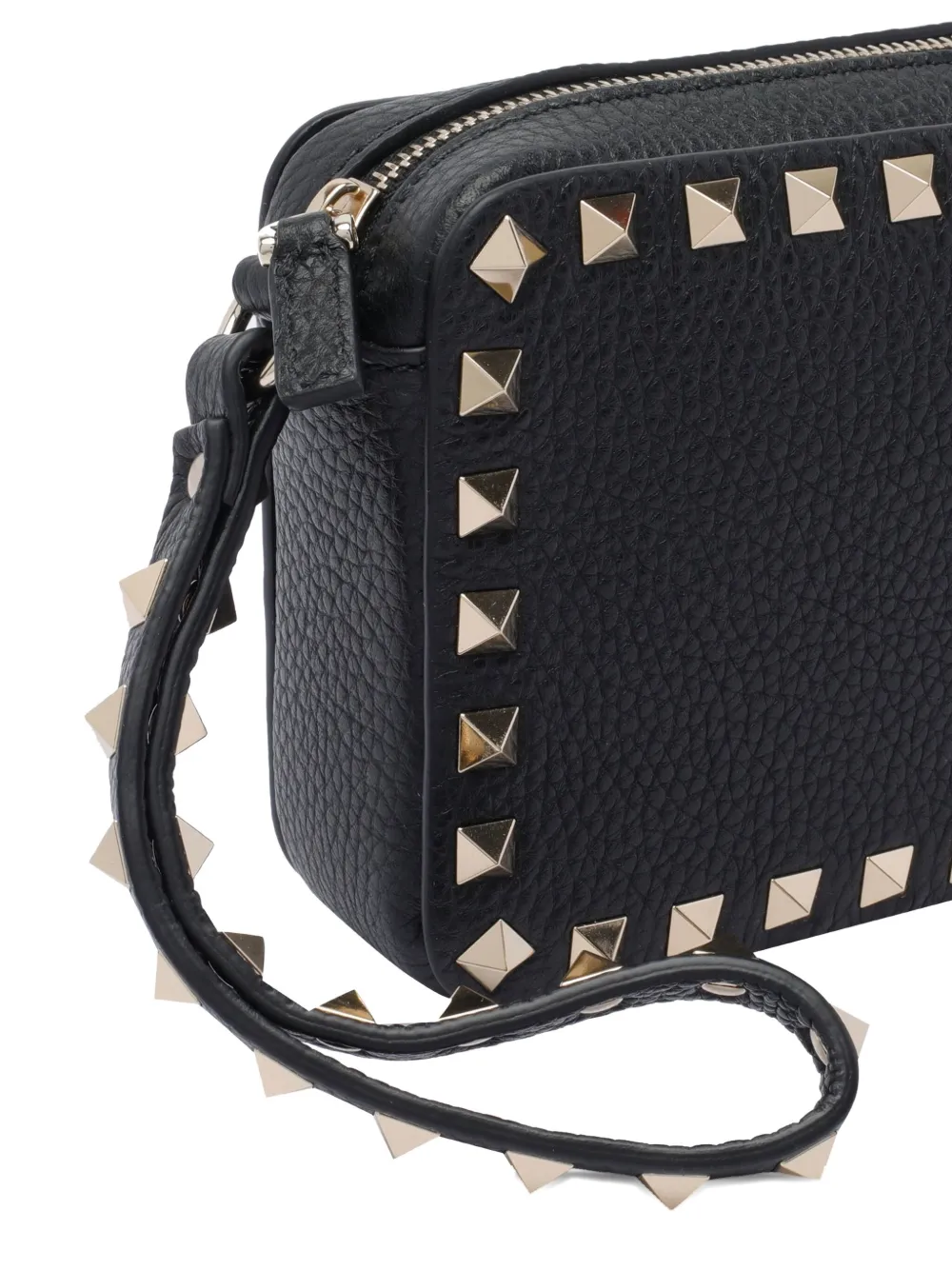 Valentino Garavani Tas verfraaid met studs en rits Zwart