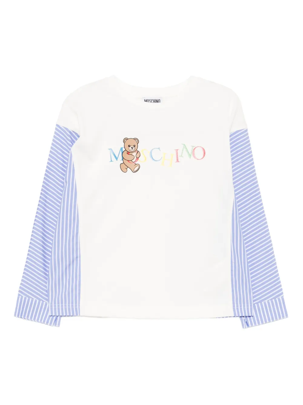 Moschino Kids T-shirt Teddy Bear - Bianco