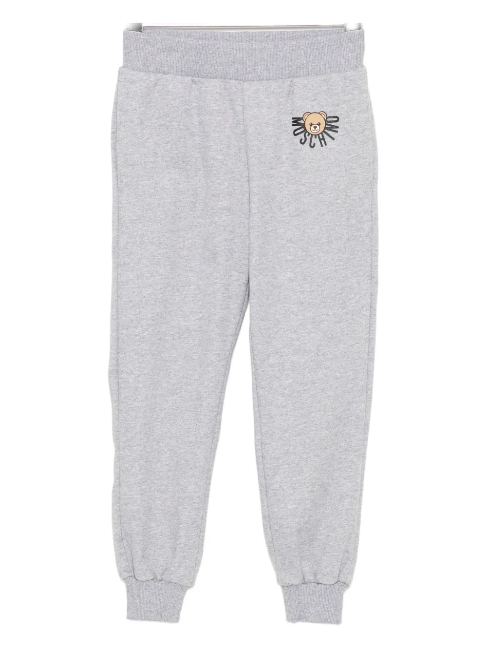 Moschino Kids logo-printed track pants | Grey | Image 1