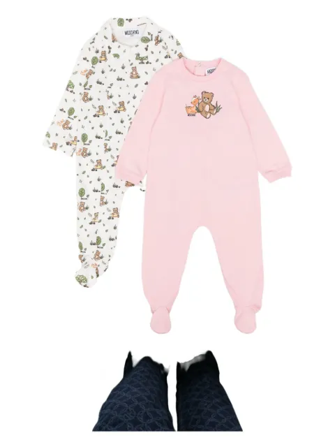Moschino Kids teddy-print pajamas (set of two)
