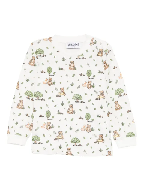 Moschino Kids graphic-print T-shirt