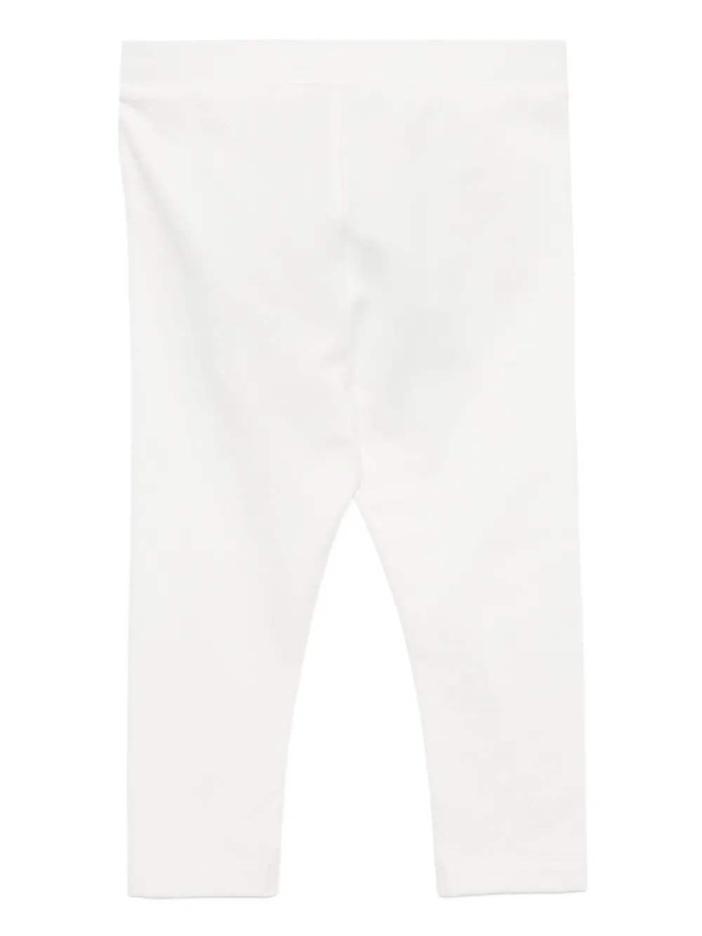 Moschino Kids Legging met logoprint Wit