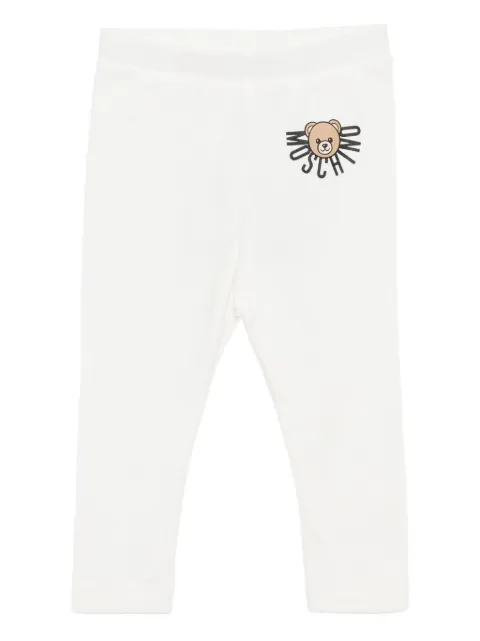 Moschino Kids logo-print leggings