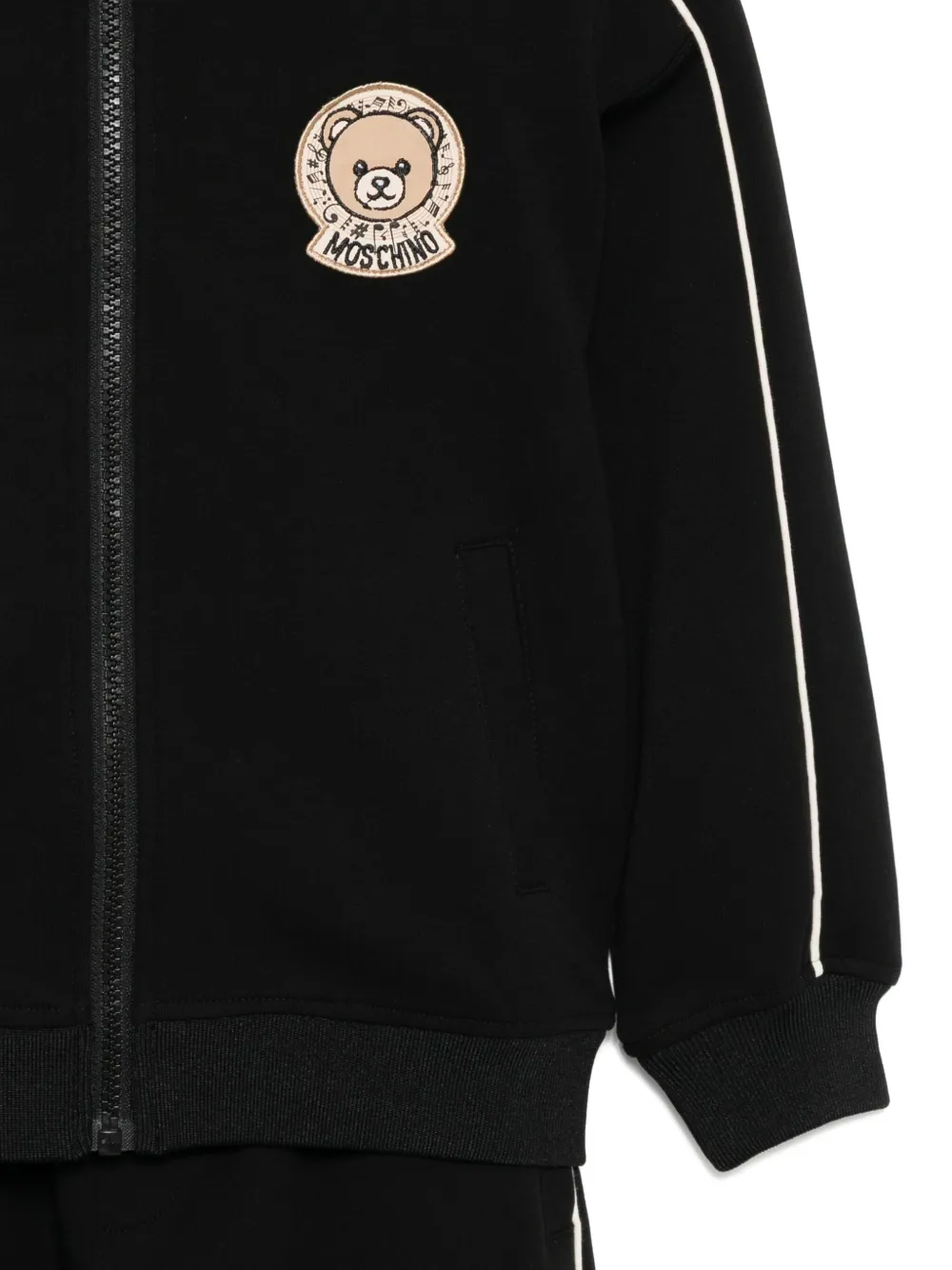 Moschino Kids Trainingspak met logo Zwart