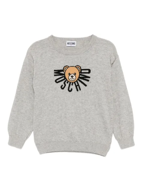Moschino Kids logo sweater