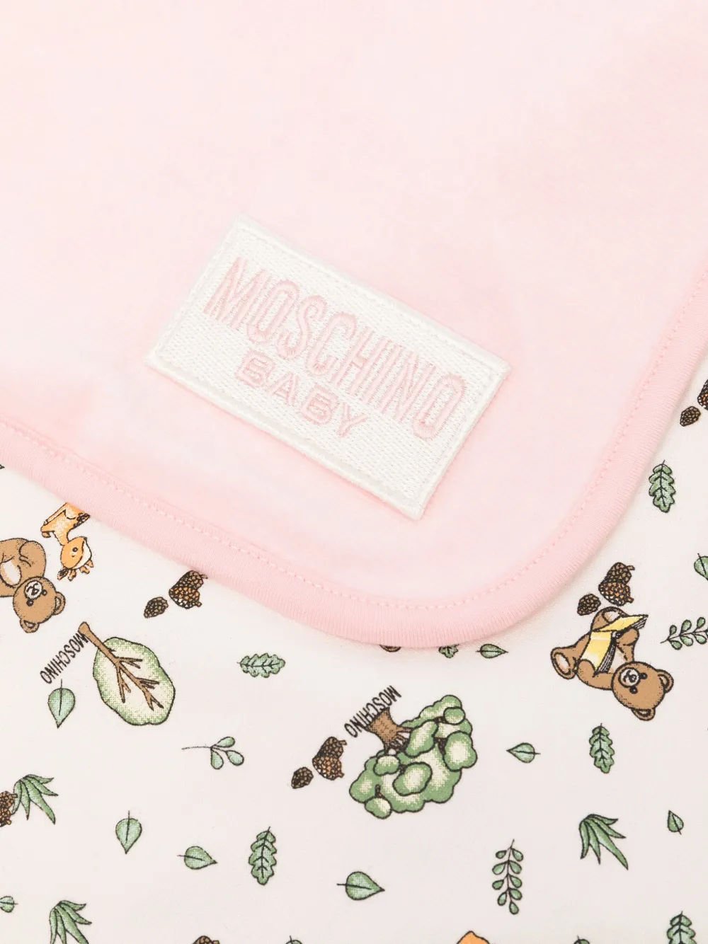 Teddy-Print Blanket