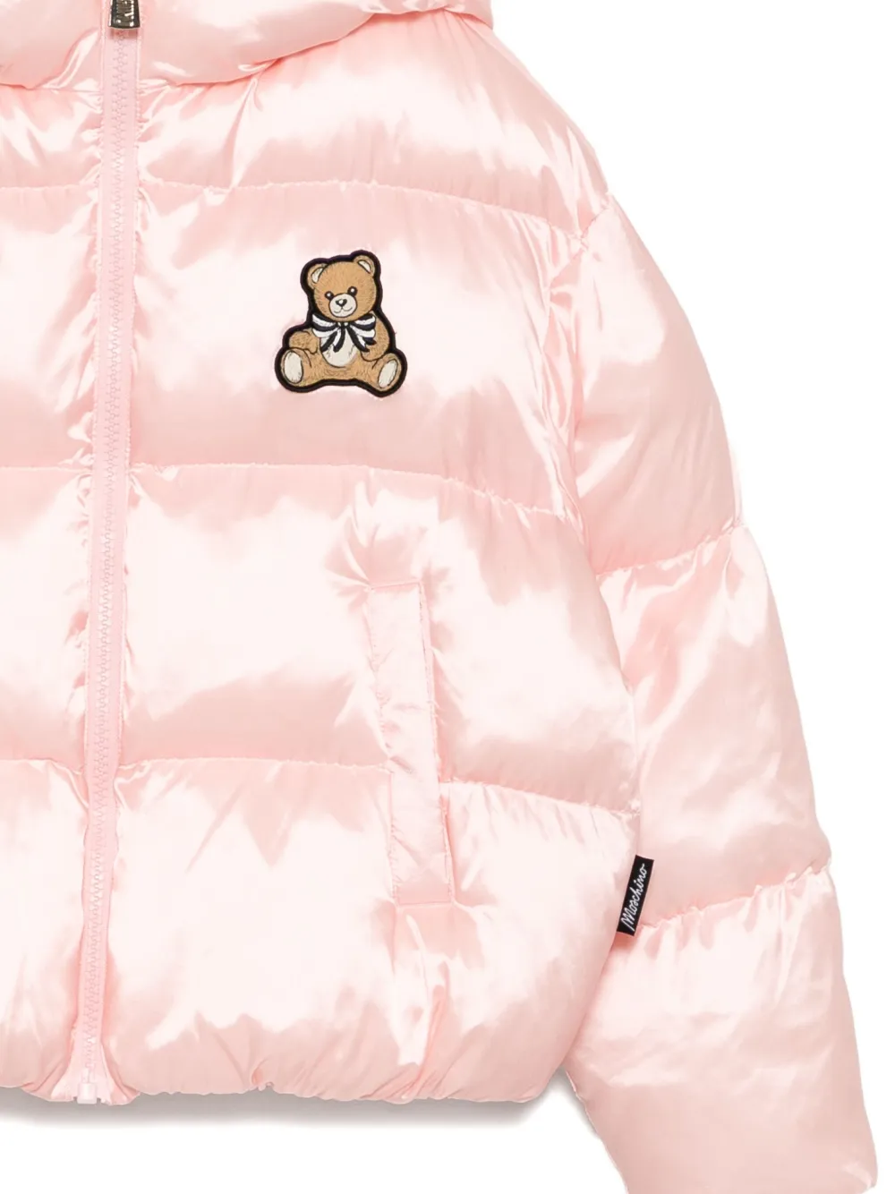 Moschino Kids Jack met geborduurd logo Roze