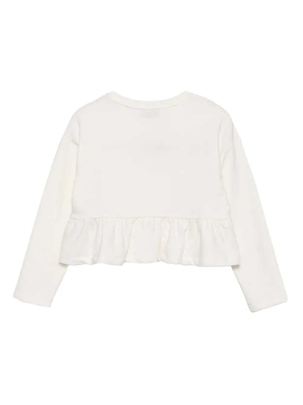 Moschino Kids embroidered-logo blouse | Girls Blouses | Image 2