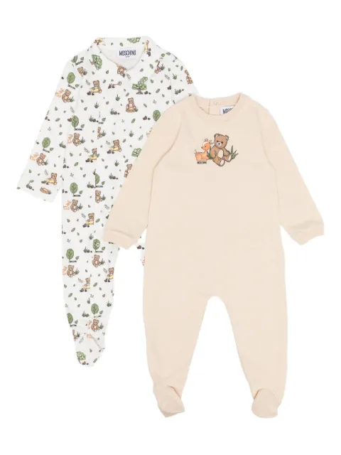 Moschino Kids teddy-print pajamas (set of two)