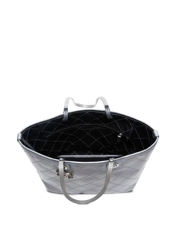 CHANEL Pre-Owned Tote Fever 2014 Plateado FARFETCH CO