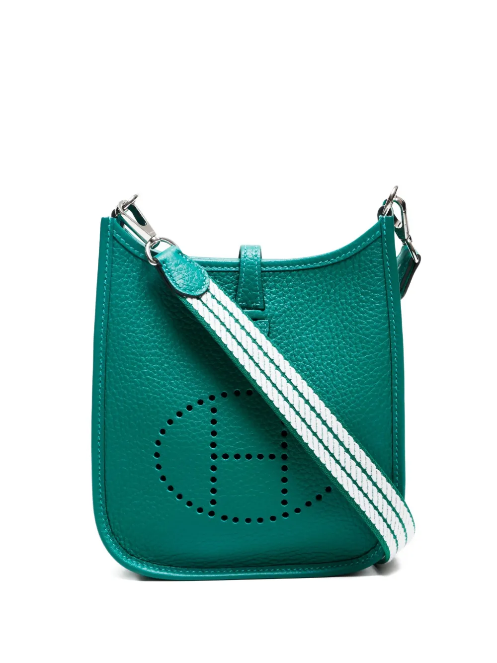 Hermès Pre-Owned エヴリン 16 アマゾン ショルダーバッグ - グリーン Hermès Pre-Owned エヴリン 16 アマゾン ショルダーバッグ - グリーン
