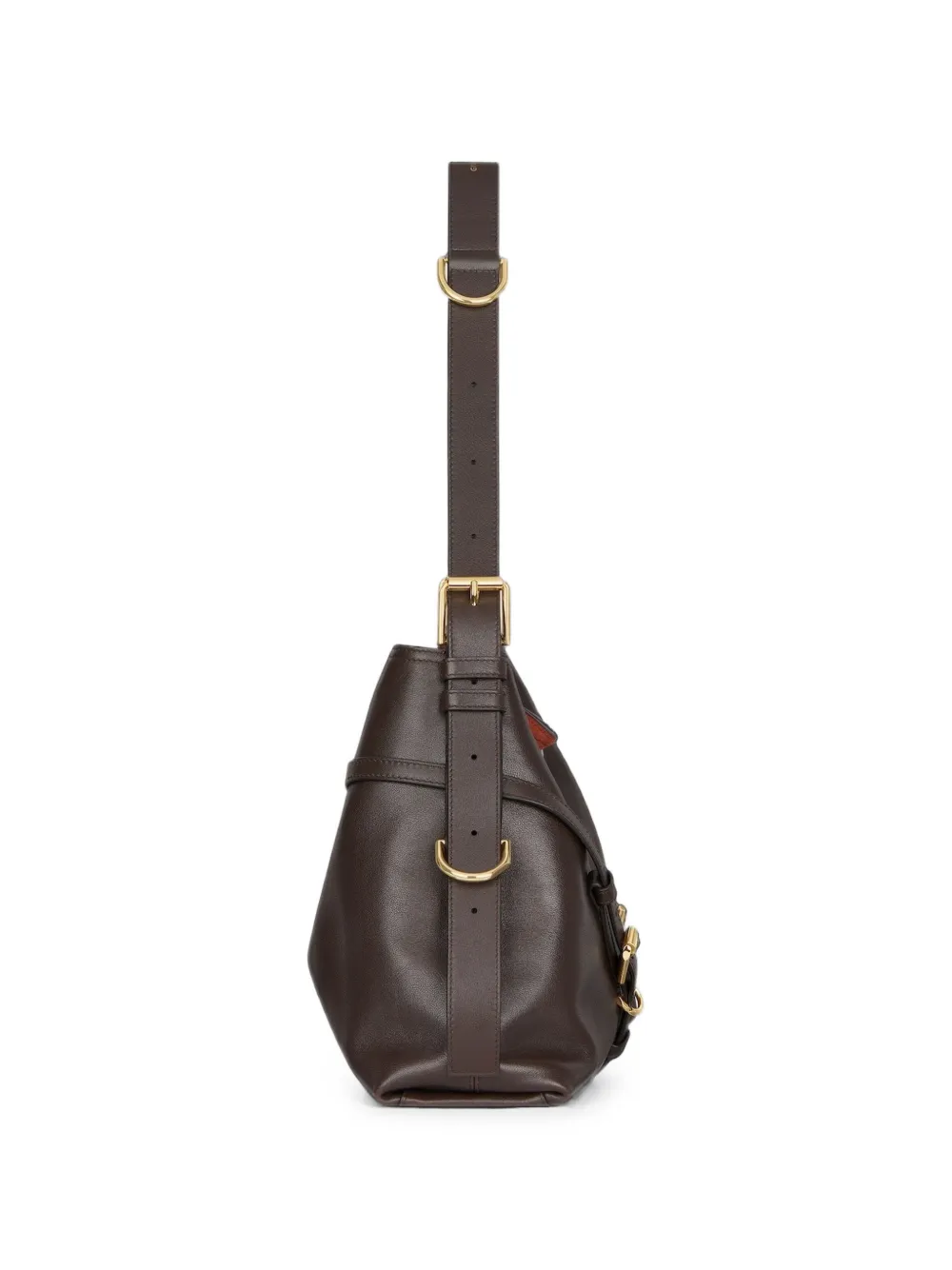 Givenchy Medium Voyou tas van glanzend leer Bruin